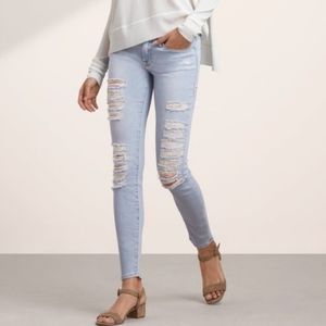 Frame | Le Skinny de Jeanne in Honey Rips